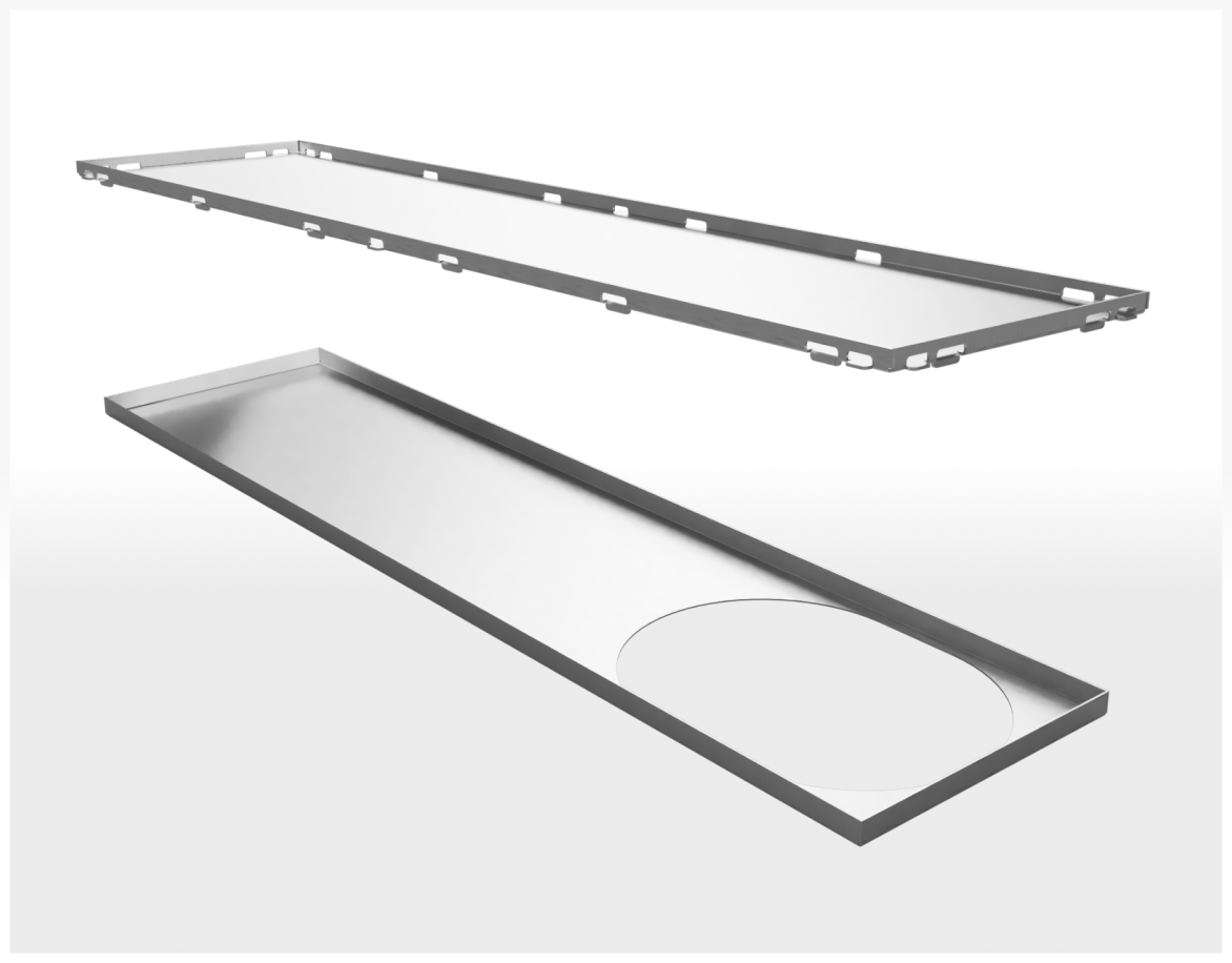 Slukrenne med Tile Insert